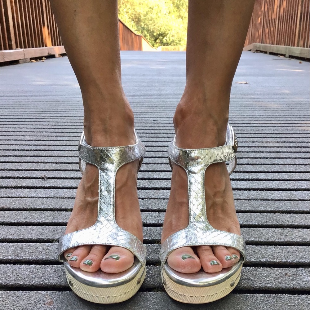 Silver Women's Sandals